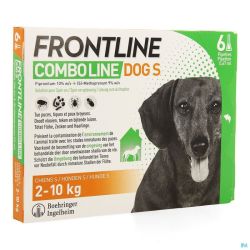 Frontline Combo Line pour Chien de 2 à 10kg 6x0,67ml Dog S