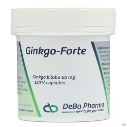 Ginkgo Fort Deba 120 Gélules 60 Mg