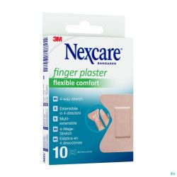 Nexcare 3m Ultra Strech Comf.flex. Doigt Decoup.10