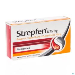 Strepfen Orange S Sucre 24 Pastilles 8,7