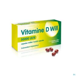 Vitamine D Will 50000ui Gélules Molle 4