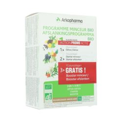 Arkofluides Programme Minceur Promopack 30 Ampoules 10 Jours Gratuits