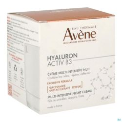 Avène Hyaluron Activ B3 Crème de Nuit Multi-intensive 40ml