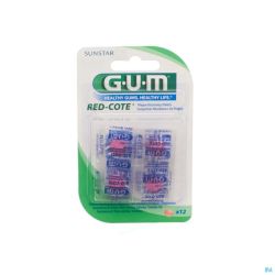 Gum Comprimés Révélateurs de Plaque Red Cote 824 12 Pièces