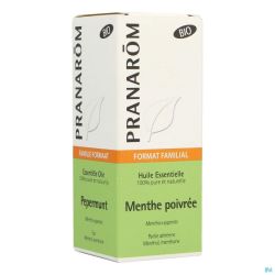 Menthe Poivree Bio Hle Essentielle 30ml Pranarom