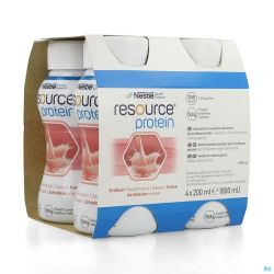 Resource Protein Fraise 4x200ml