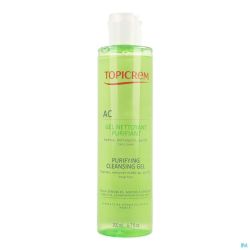 Topicrem Ac Gel Nettoyant Purifiant Tube 200ml