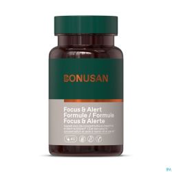 Focus & Alert Formule Caps 40 Bonusan
