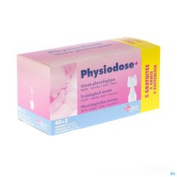 Physiodose Sérum Physiologique 40+5 Ml