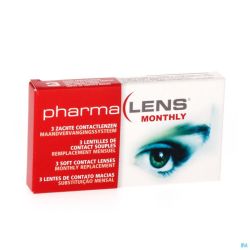 Pharmalens Lentilles Lentilles Mensuelles -2,25 3 Pièces