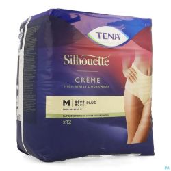 Tena silhouette plus crème high waist m 12  782512