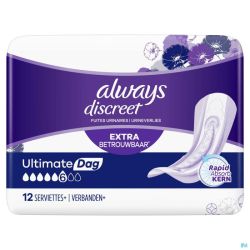 Always Discreet Extra Sure Ultimate Jour 12