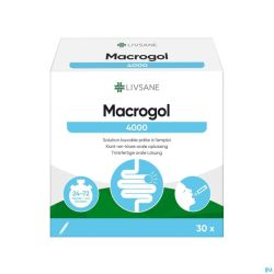 Livsane Macrogol 4000 10g Sachets Unidoses 30x20ml