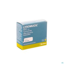 Lysomucil 30 Comprimés Effervescents 600 Mg