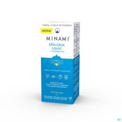 Minami Epa+dha Liquid + Vit D3 Fl 150ml