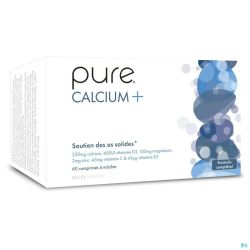 Pure Calcium+ Comprimés A Croquer 60