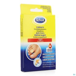 Scholl Emplatre Anti-cors 8 Pièces