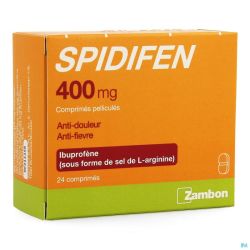 Spidifen 24 Comprimés 400 Mg