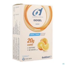 6d Sixd Isogel Orange 6x60ml