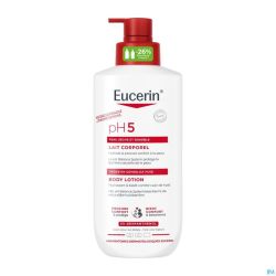 Eucerin Ph5 Peau Sec. Lait Copr. + Pompe 400ml Nf
