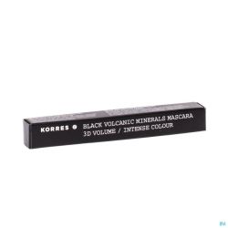 Korres Mascara Volume Black Minéral 01 Black 8ml