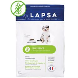 Lapsa Intégrale Chien Chiot Croissance Sans Céréales 2kg