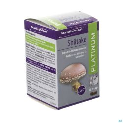 Mannavital Shiitake Platinum 60 V-gélules