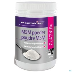 Msm Poudre Platinum 500 Gr