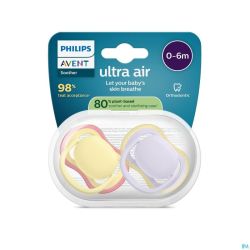 Philips Avent Sucette +0m Air Pistache/lilas 2