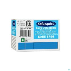 Salvequick Pansement Extra Langue Bleu 6796