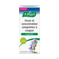 A.vogel Focus & Concentration Comprimés Croq 28