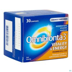 Omnibionta 3 Vitality Energy 30 Comprimés