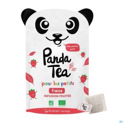 Panda Tea Infusion Enfants Fraise 28 Days 42g