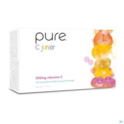 Pure C Junior Saveur Orange Comprimés A Croquer 40