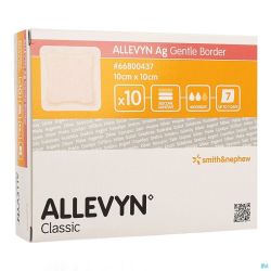 Allevyn Ag Pans Adhesive Silic. 10x10cm 10