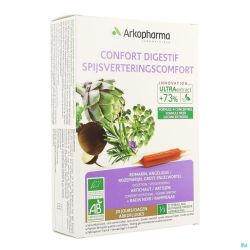 Arkofluide Confort Digestif Bio Ampoules 20