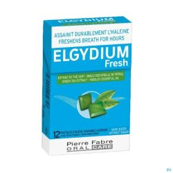 Elgydium Fresh Pastilles Sucer 12