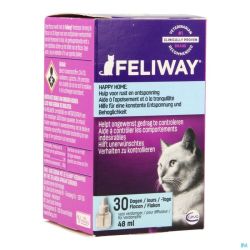 Feliway Classic Recharge Vétérinaire 48 Ml 