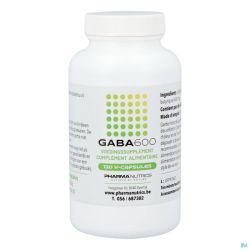 Gaba 600 V-caps 120 Pharmanutrics