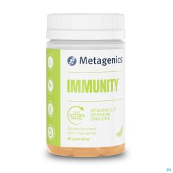 Immunité Gummies Goût Mandarine 60 Metagenics
