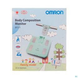 Omron Bf511t Turqoise Moniteur Constit.corporel.<150kg