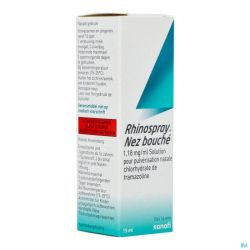 Rhinospray Nez Bouché 1,18mg/ml Spray Nasal 15ml