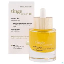 Tinge Huile Corps Golden 30ml