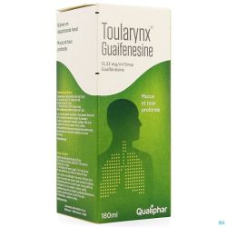 Toularynx Guaifenesine 13,33mg/ml Sirop 180ml