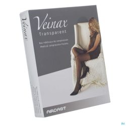 Veinax Panty Transp Cl2 Noir T2 1 Pièce
