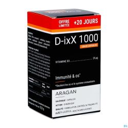 D-ixx 1000 Softcaps 120 + Softcaps 20 Gratis
