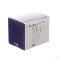 Microlance 3 Aiguille. 20g 1 1/2 Rb 0,9mm 40mm 100
