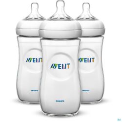 Philips Avent Natural 2.0 Biberon 330ml Trio SCF036/37