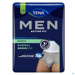 Tena Men Active Fit Pants Normal Gris S/m12 772702