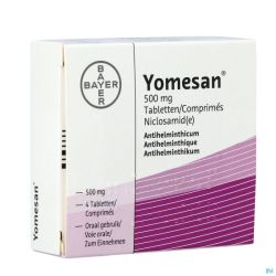 Yomesan 4 Comprimés 500 Mg